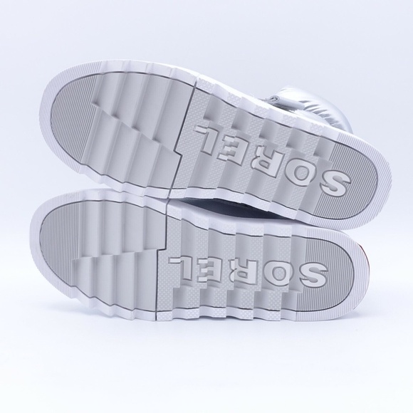 NEW Sorel Joan of Arctic Next Strap Puff Boots NL3749-034 Silver - Picture 7 of 7